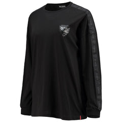 Women's D.C. United The Wild Collective Black Tri-Blend Long Sleeve T-Shirt